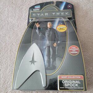 New Original Spock Star Trek Warp Collection Figure Playmates NWT
